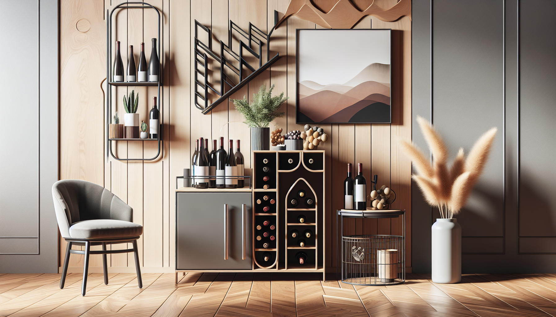 Stylische Lösungen zur optimalen Weinlagerung für dein Zuhause