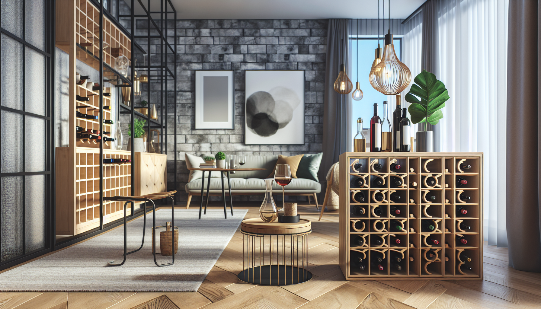 Stylische Lösungen für die optimale Weinlagerung zu Hause