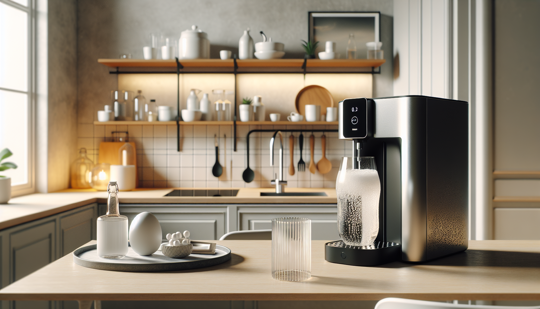 Erfrischung auf Knopfdruck: Nachhaltige Getränke selber sprudeln